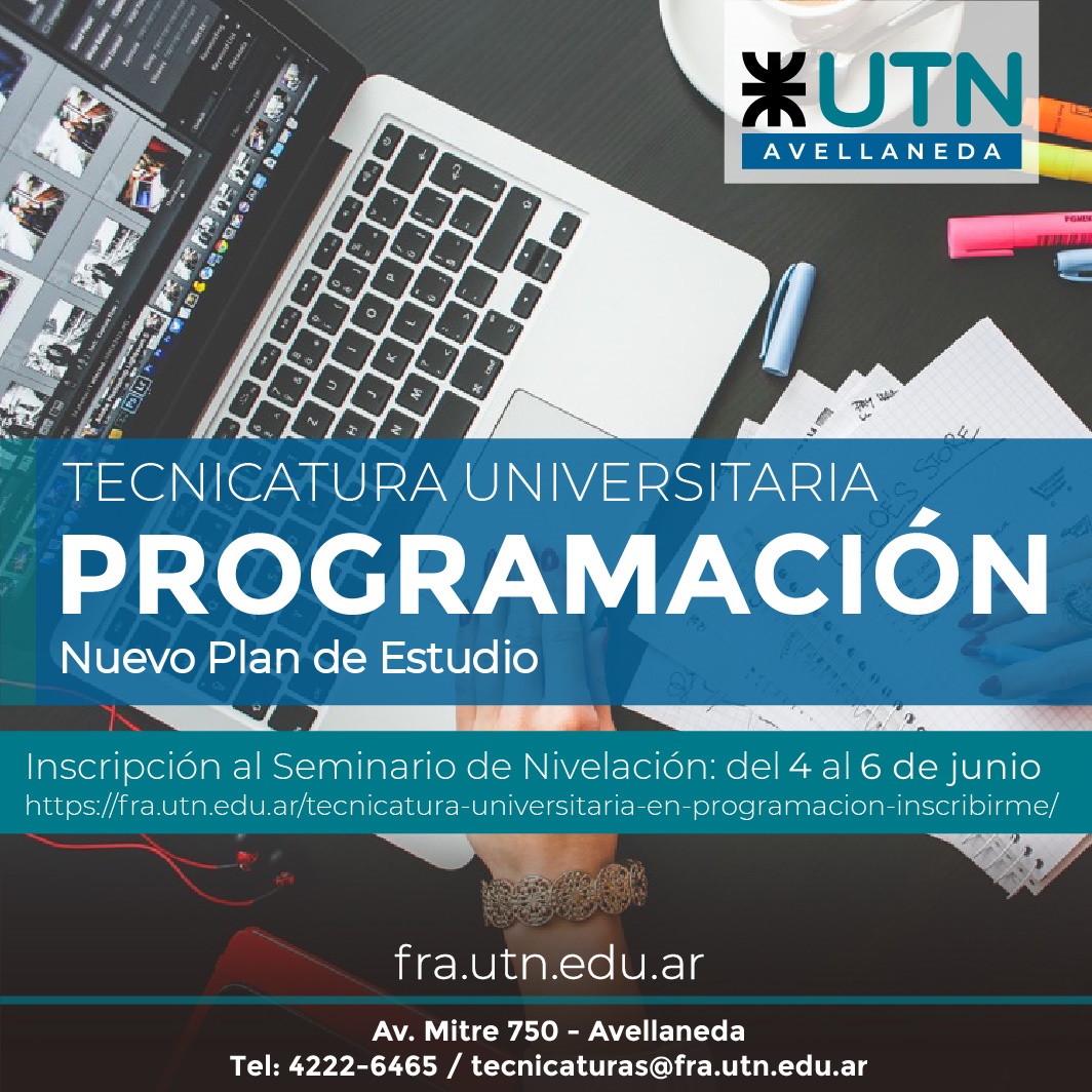 NUEVA INSCRIPCIÓN AL SEMINARIO DE NIVELACIÓN DE LA TECNICATURA